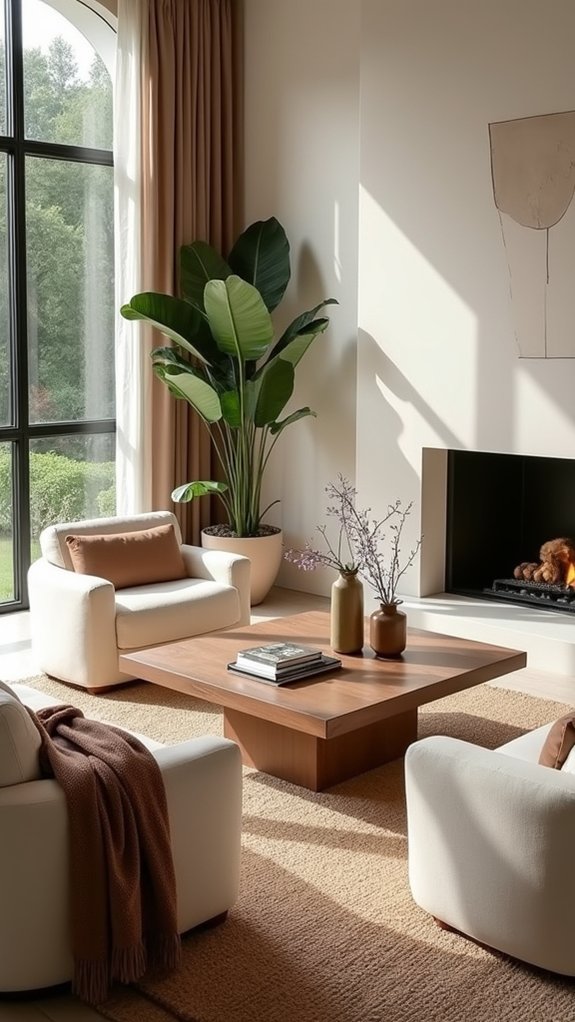 ivory and brown harmony