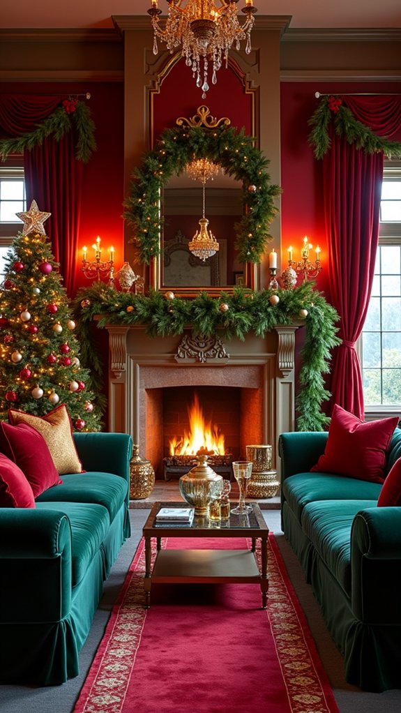 jewel tones create luxury