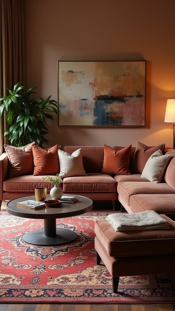 layered rugs for style
