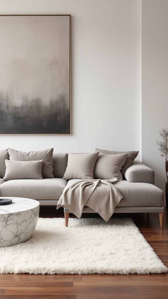 layered textures for comfort