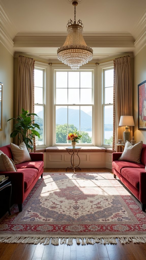 layering rugs for luxury
