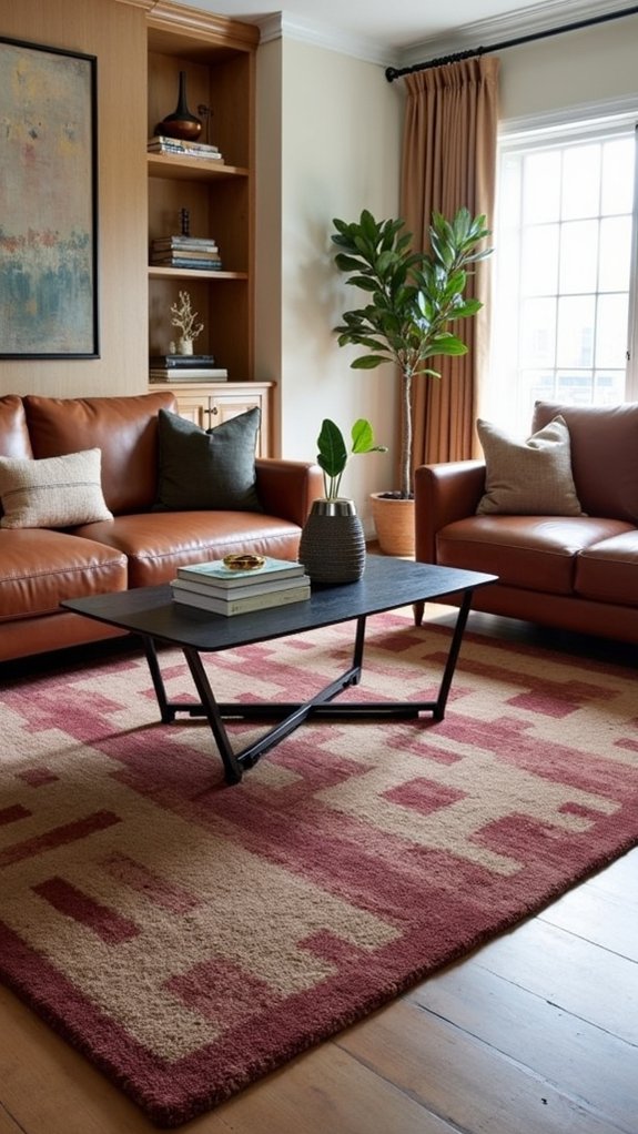 layering rugs for style