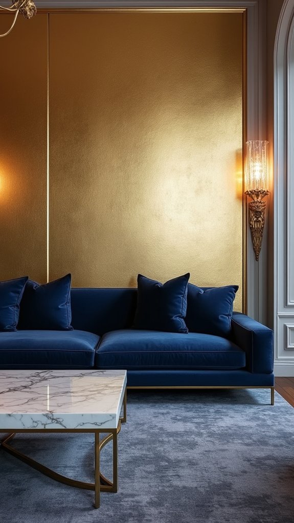 luxe metallic ambiance enhancement