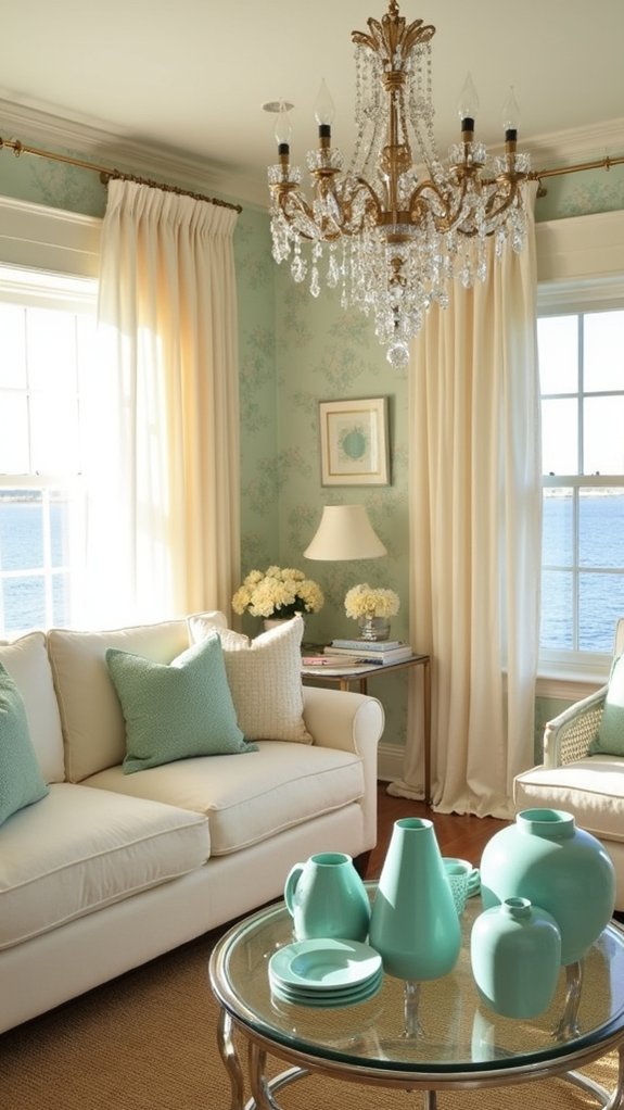 luxe textiles ocean inspired elegance