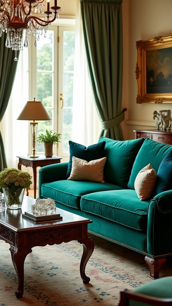 luxurious living room colors