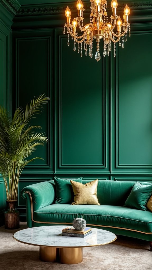 luxurious rich velvet upholstery