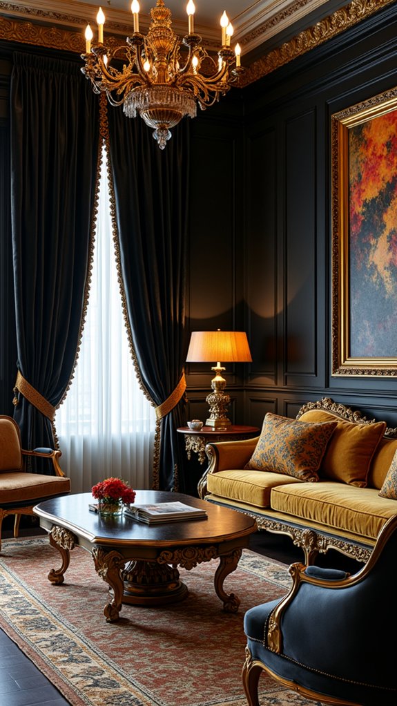 luxurious textures and elegance
