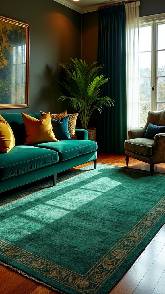 luxurious velvet area rugs