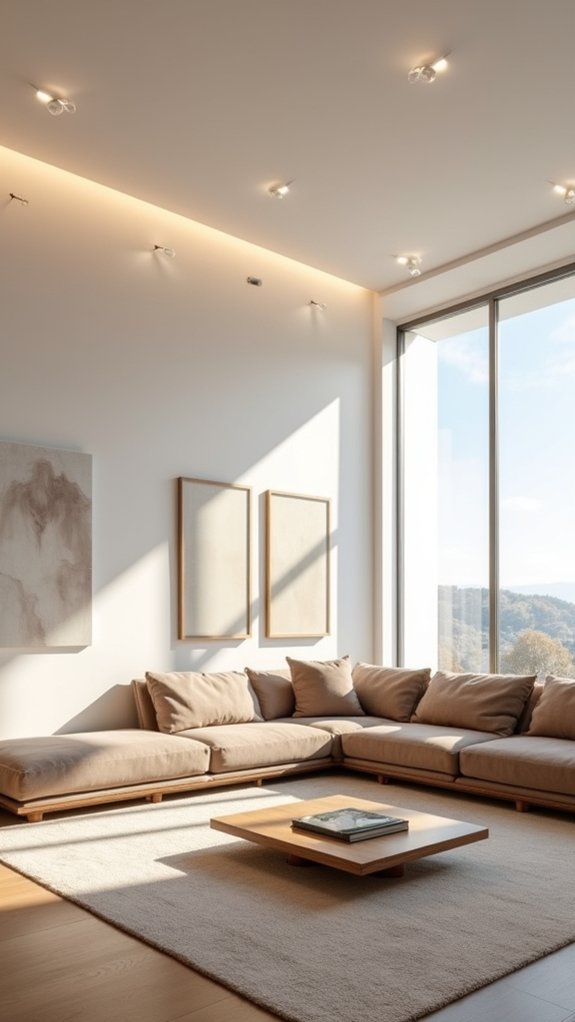 minimalist warm lighting solutions