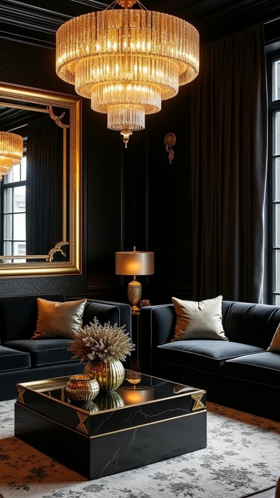 monochromatic luxury and depth