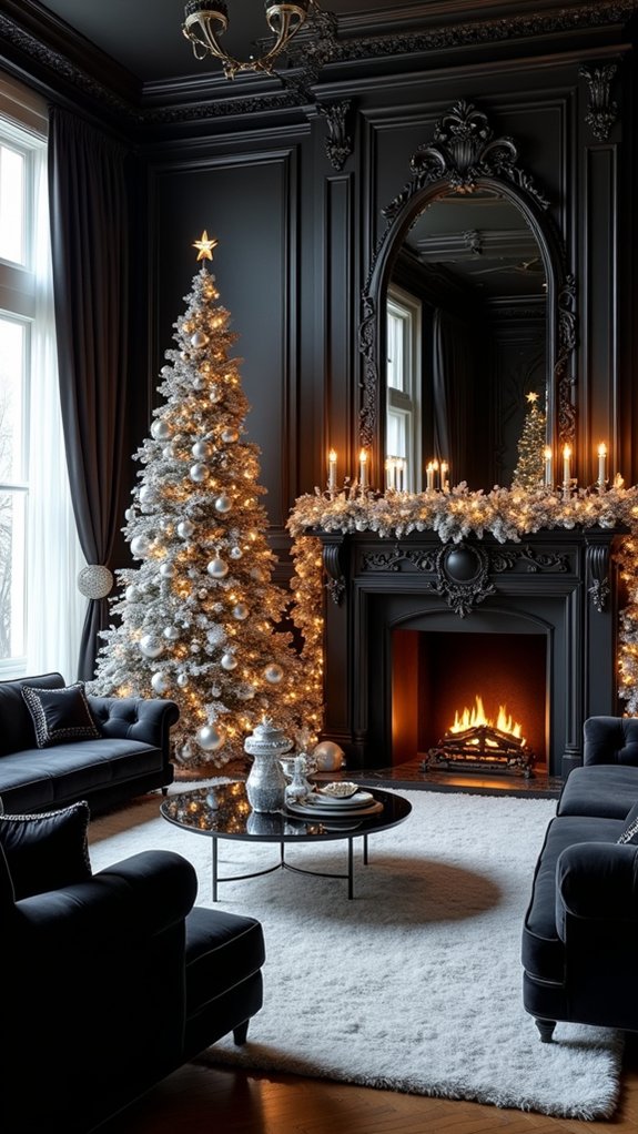 monochrome holiday elegance defined