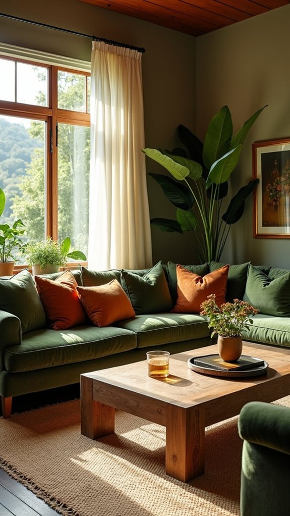 natural earthy color palette