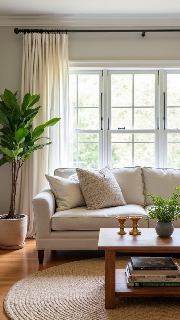 natural elements enhance atmosphere