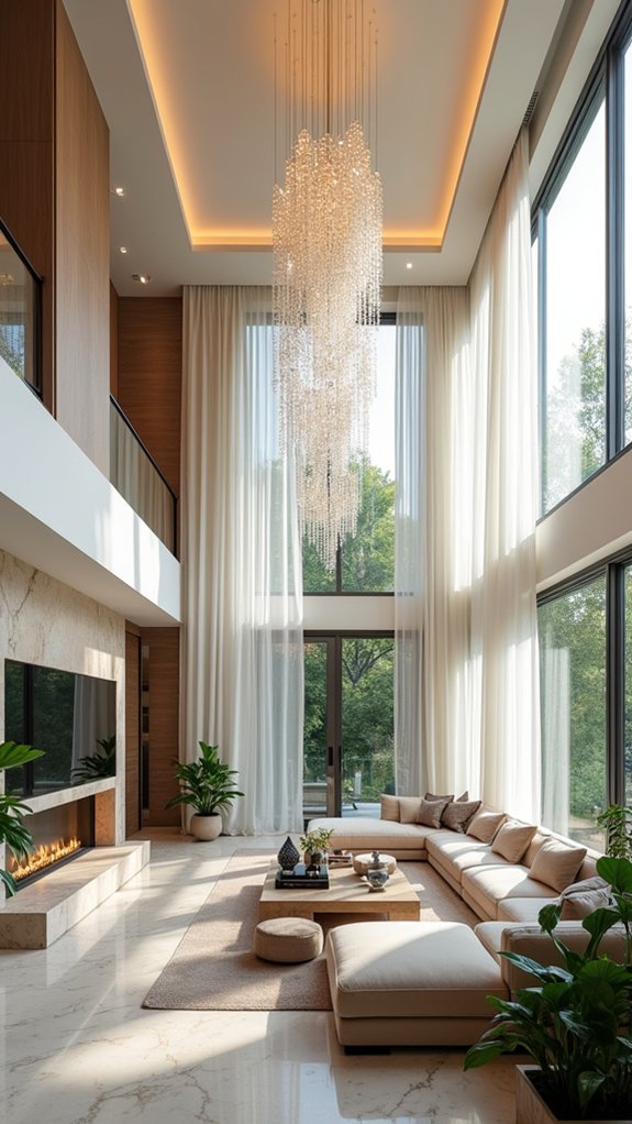 natural light enhances ambiance