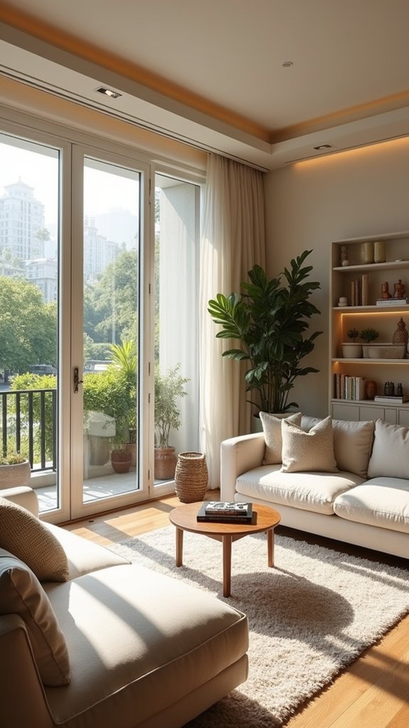natural light enhances atmosphere