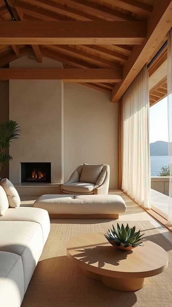 natural materials for tranquility
