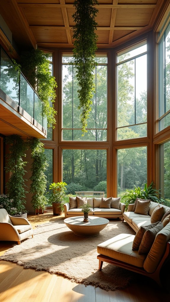 nature inspired living space