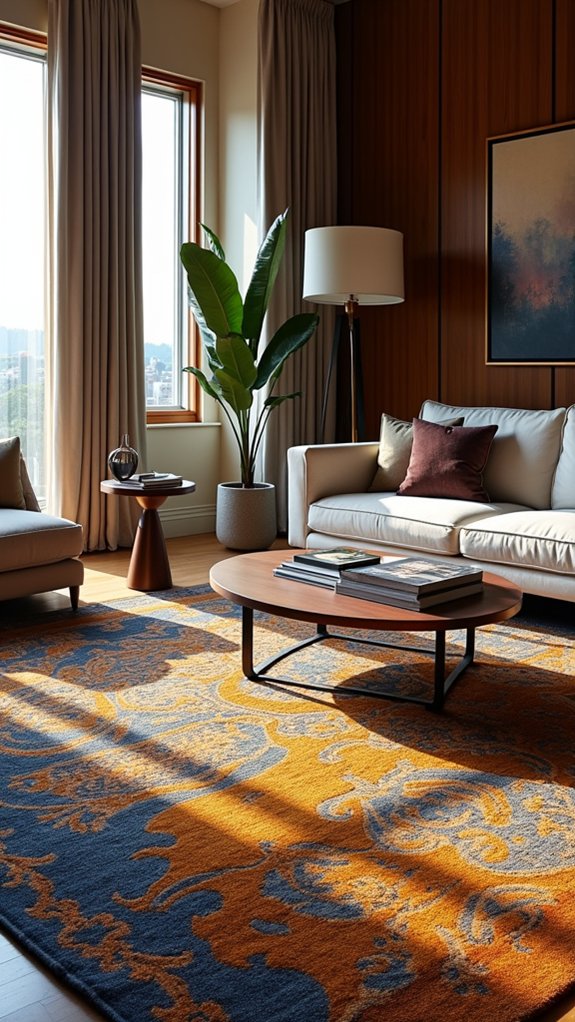 personalized decorative rug design