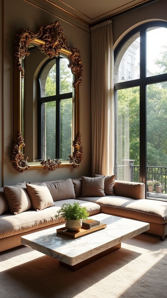 reflective art enhances sophistication