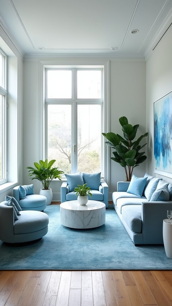 refreshing calm color palette
