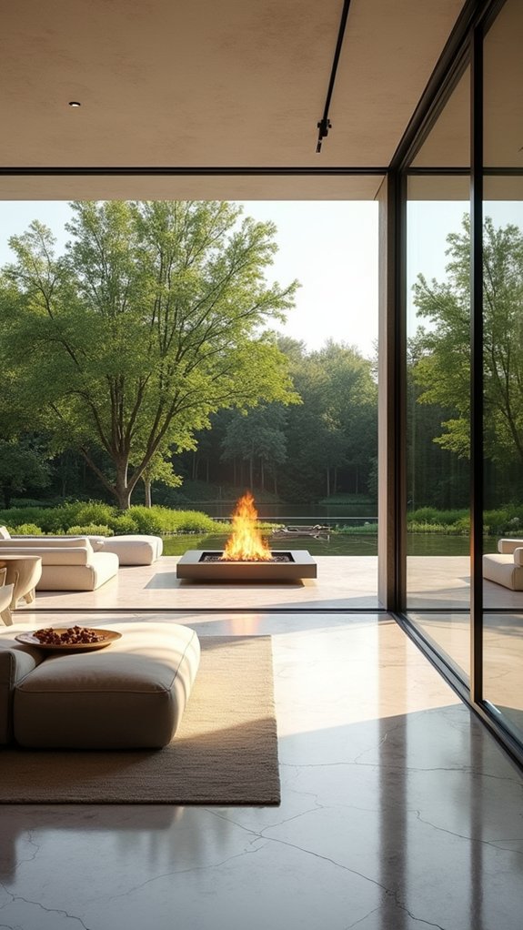 seamless indoor outdoor connection