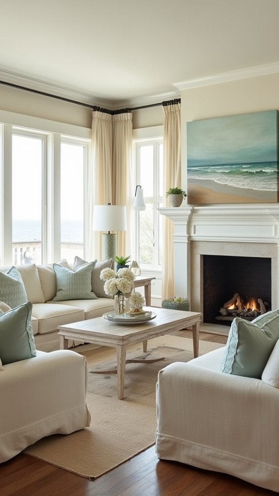 serene coastal color palette