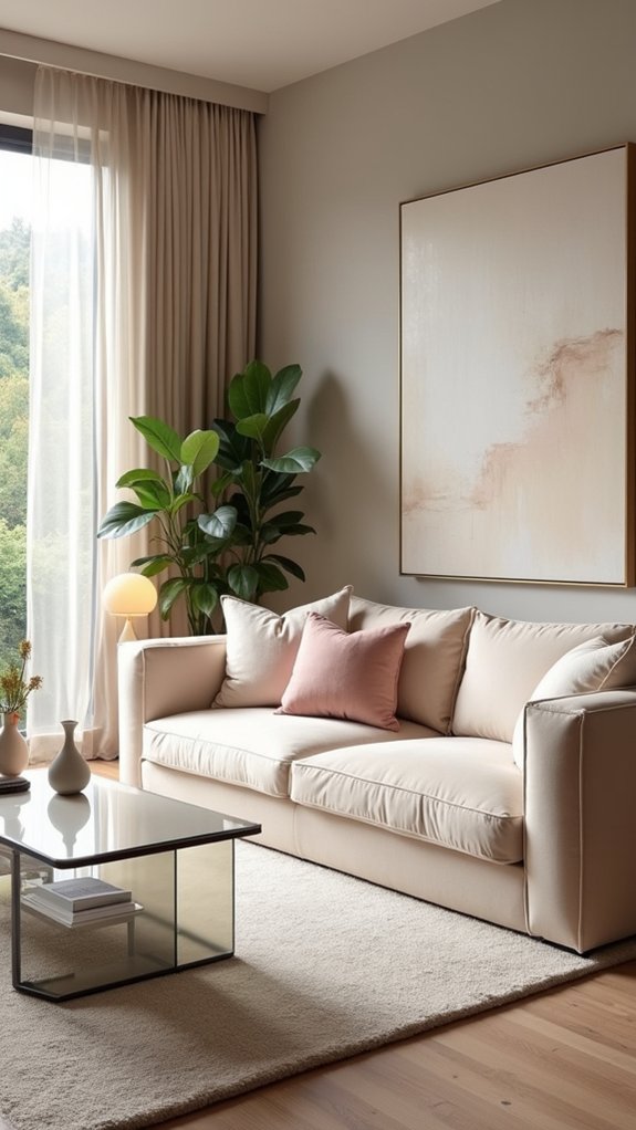 serene elegant functional simplicity