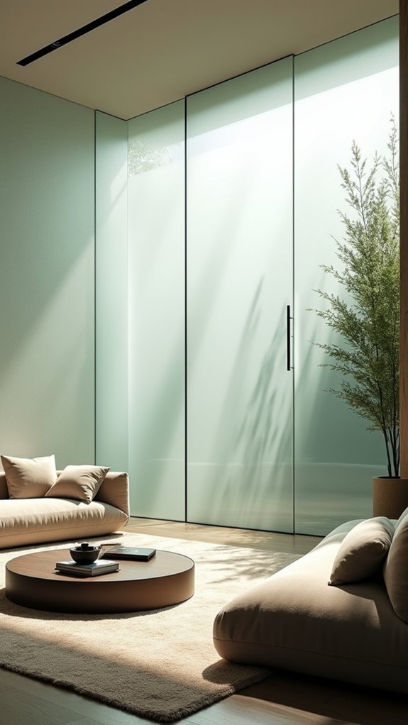 serene elegant light filled oasis