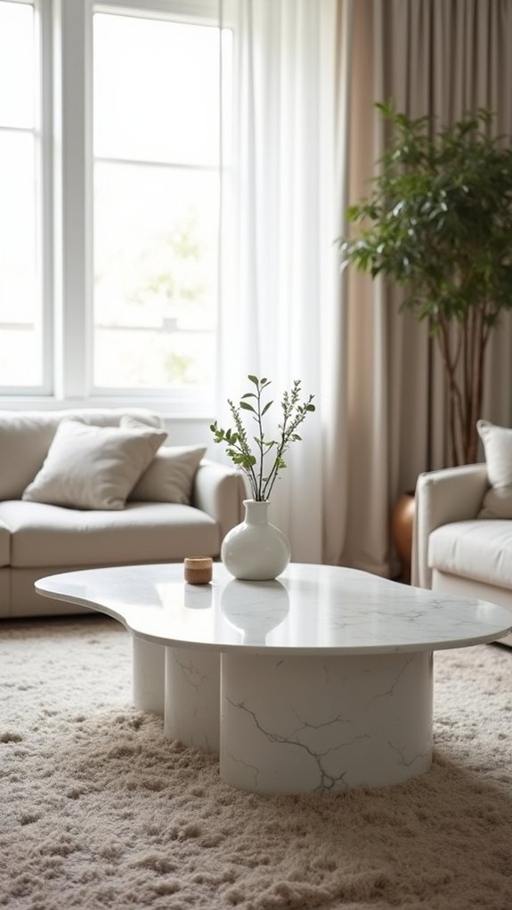 serene scandinavian design tables
