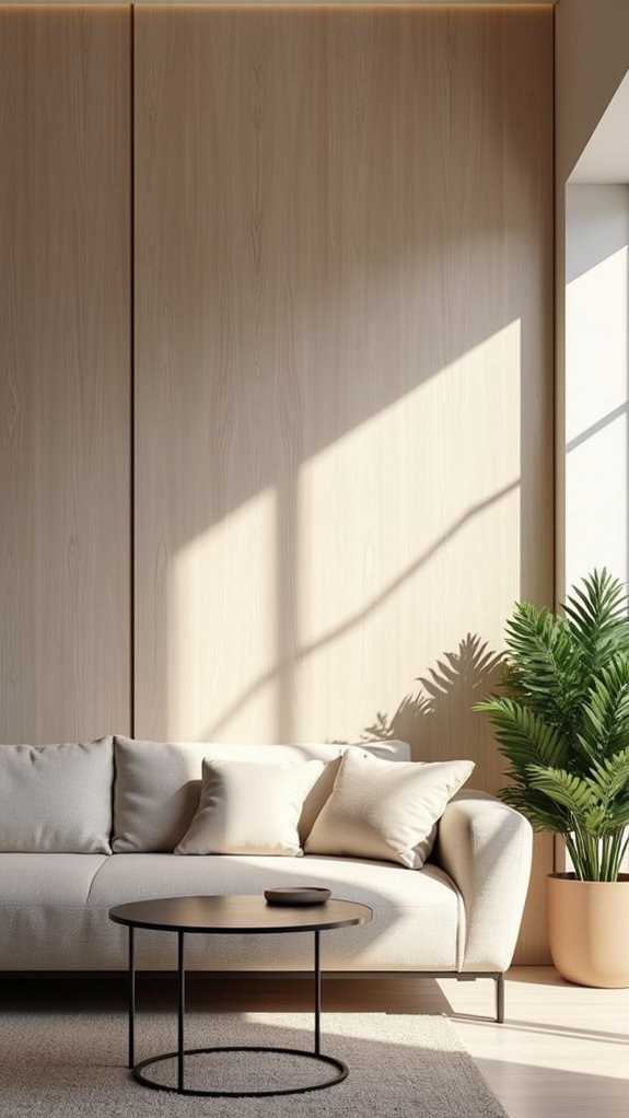 sleek modern lightweight panels