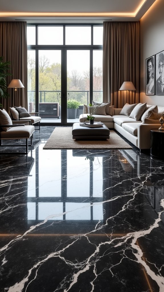 sleek sophisticated monochrome elegance