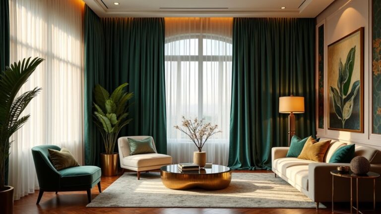 sophisticated luxury living curtains