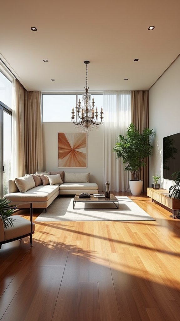 sophisticated minimalist interior design