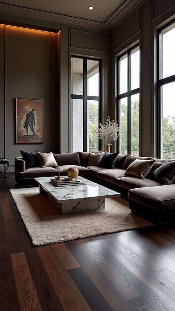sophisticated versatile luxurious contrast