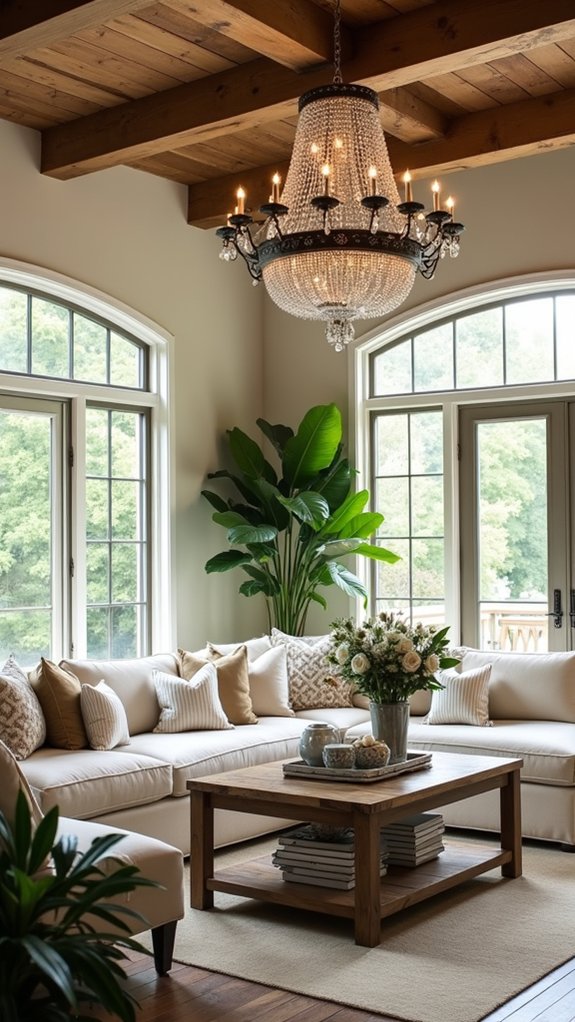 stylish rustic modern chandeliers