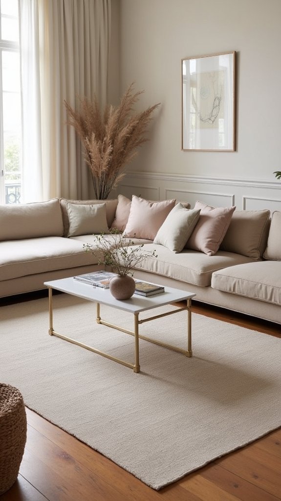 subtle luxury through textures