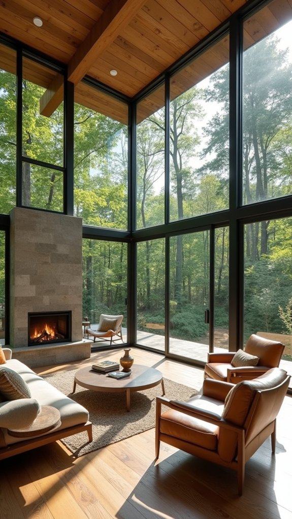 sustainable luxury with glass