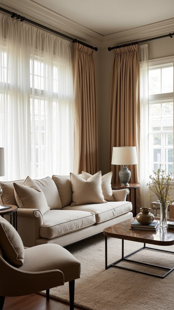 textured fabrics enhance coziness