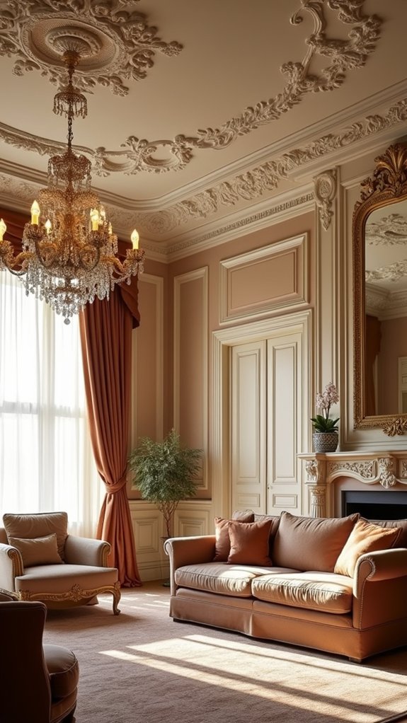 timeless crown molding elegance