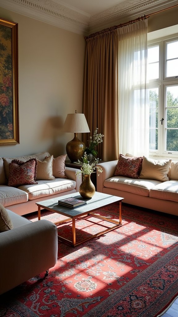 timeless elegance through vintage rugs