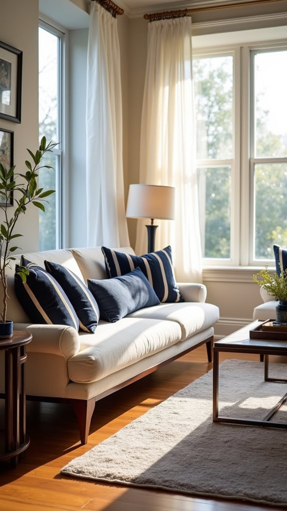 timeless elegance with stripes