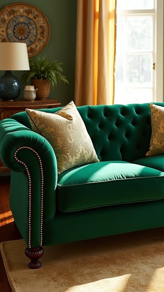 timeless vintage roll arm