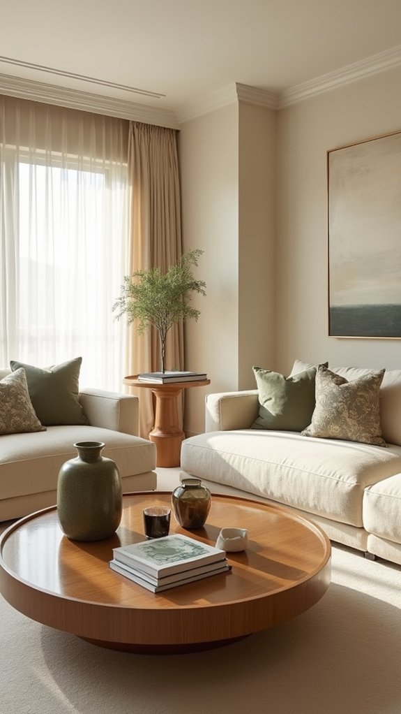 tranquil soft beige retreat