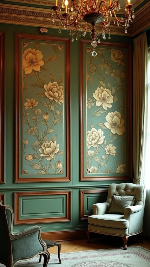 transformative elegant wallpaper panels