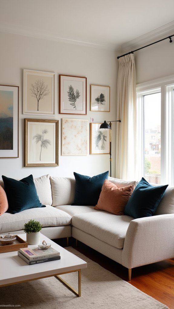 transformative gallery wall design