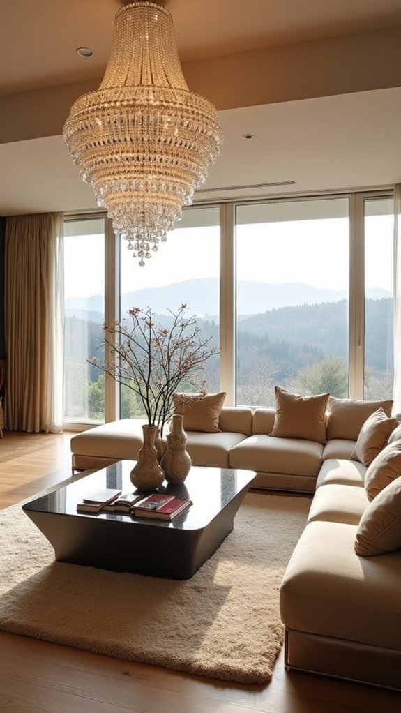 unique lighting enhances ambiance