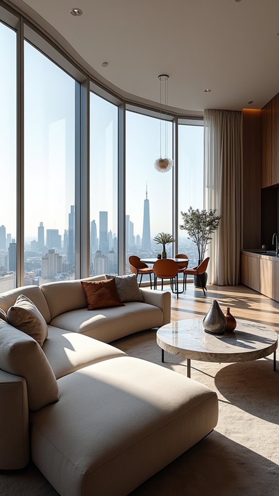 urban luxury living space