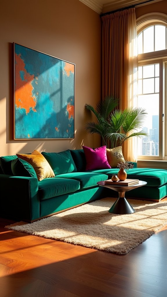 vibrant bold color combinations
