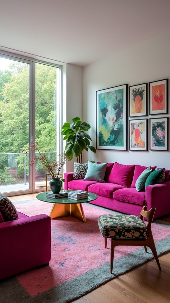 vibrant colors and patterns