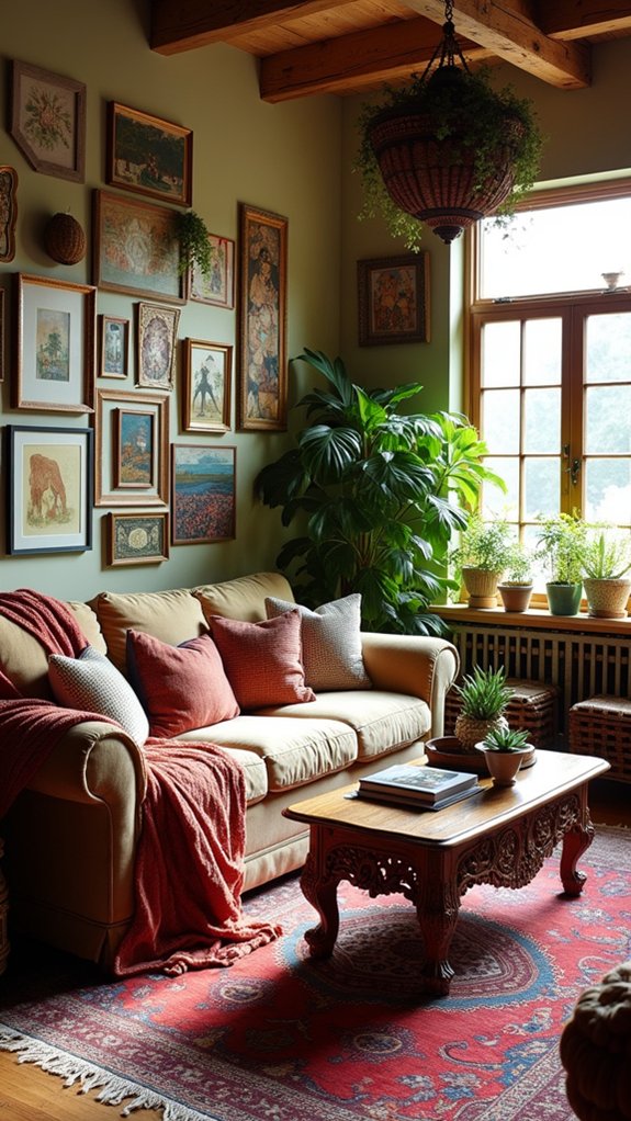vibrant eclectic creative living